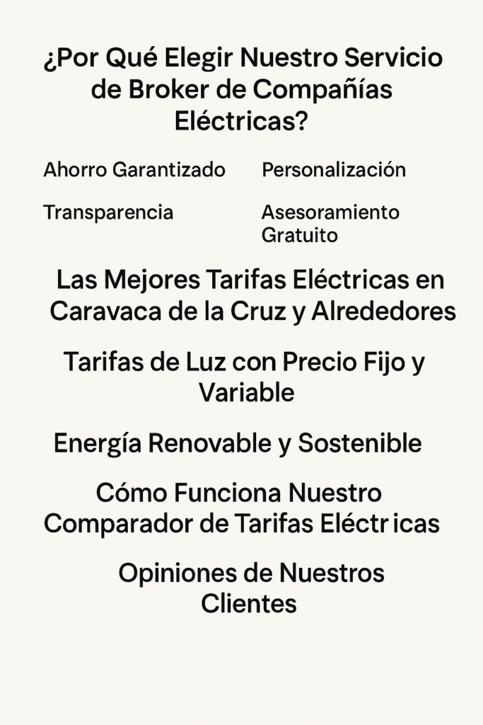 BROKER ENERGETICO, ASESORIA FISCAL CARAVACA, GESTORIA CARAVACA, ASESORES CARAVACA, COMPAÑIAS DE LA LUZ CARAVACA